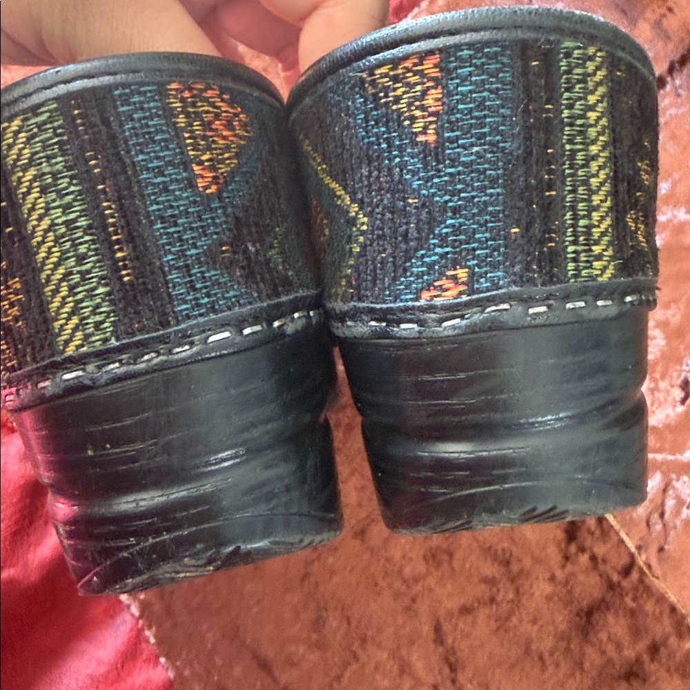 Dansko Colorful Patterned Clogs - Picture 5 of 7